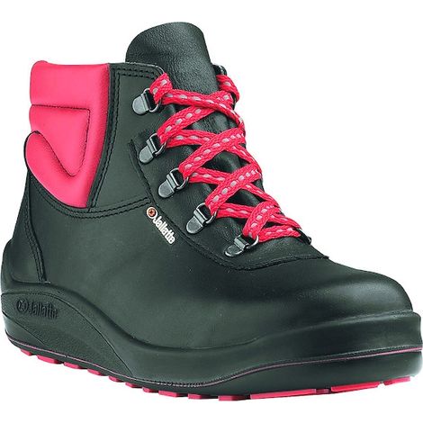 Chaussures de sécurité montantes JALLATTE JALTARMAC SAS S3 HI HRO SRC Noir / Rouge 40