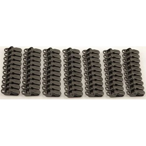 Clips de Camping PC 70 pièces, Clips de bâche d'auvent, Clips de bâche, Clips de bâche, Clips de fixation extérieurs (1/5)