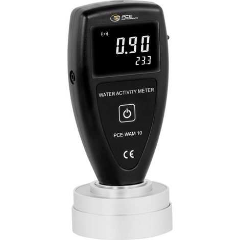 PCE Instruments PCE-WAM 10 Wasseraktivitätsmessgerät Temperatur, AW Wert (1/5)