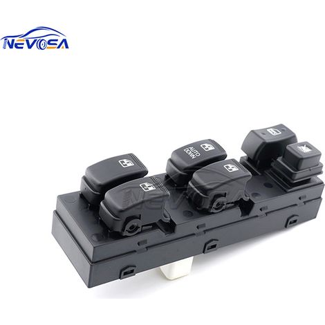 93570-2E000 is applicable to power window switches for Hyundai Tucson models 2005-2010. (1/4)