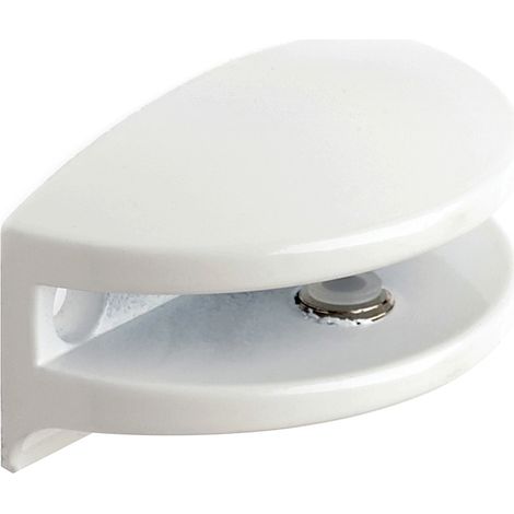 ibc finstock soporte estante cristal ref.88.01 blanco (caja 12 unidades) (1/4)