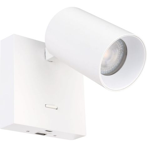 ELISE Liseuse Applique tableau orientable et basculant GU10 CCT 3000/4000K 5W ARIC 51820 (1/5)