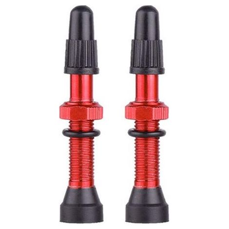 1 paio di valvole tubeless, componenti per biciclette, valvole tubeless per biciclette, inserto valvola tubeless, valvole Presta per biciclette, per bici da strada e mountain bike (1/5)