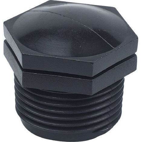 Bouchon Mâle Polypropylène 15x21 étanchéité Durable Pour Irrigation - Cap Vert