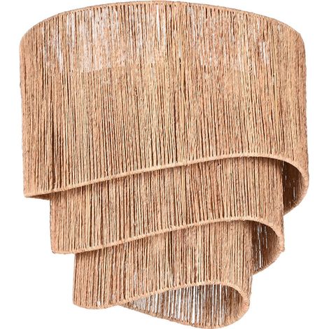 Lampara Techo Cuerda Metal 50X50X50 Natural Marron (1/3)