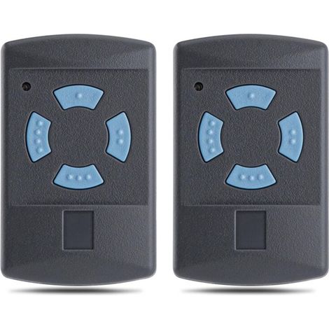 Paquet de 2 Télécommandes Porte de Garage 868 MHz Compatible HSM4-868 HSE2-868 HS4-868 HSM2-868 (1/4)