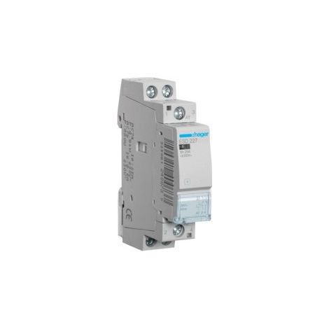 Contacteur modulaire 25A 1NO 1NC 24V AC ESD227 (1/2)
