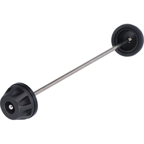 Vorderradachse aus schwarzem Edelstahl für Motorräder (1/5)