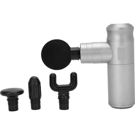 Mini stimulateur musculaire électrique pour le corps, relaxant et soulageant la douleur, masseur musculaire réglable (argenté) (1/5)