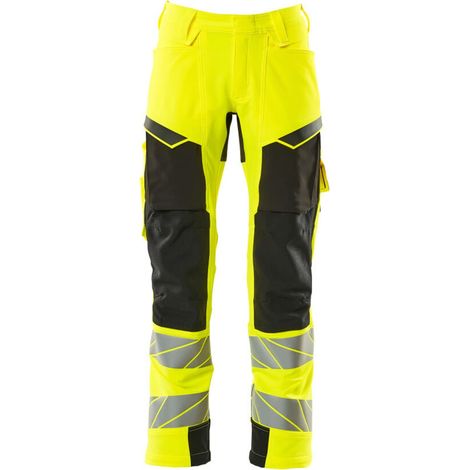 Mascot Hose mit Knietaschen 19079-511-1709 Gr. 76C52 hi-vis gelb/schwarz