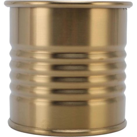 Boîte à thé isotherme en acier inoxydable, mini-récipient de cuisine, seau à en-cas pour frites, poulet, Gold Lar (1/4)