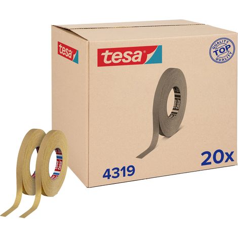 tesa tesakrepp 4319 für Kurven 04319-00005-00 Kreppband tesakrepp® Hellbraun (L x B) 50 m x 15 mm 20 (1/5)