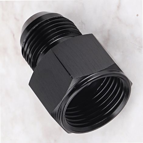 Adaptador reductor automotriz de aluminio AN10 hembra a AN8 macho