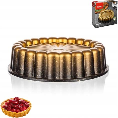 Stampo per torta Banquet, 29 cm di diametro, 27 cm di diametro, Majestic, antiaderente. (1/5)