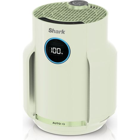 Purificateur d’air compact pro, purificateur d'air silencieux pièces et chambres jusqu'à 23m², HEPA 99,9% aspire poussière, pollen, peaux mortes, écran LED, gris colombe, HP072EU (1/5)