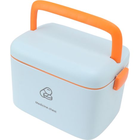 Grande boîte à pharmacie, conteneur, sac de médicaments d'urgence familial avec plateau amovible, type A (1/5)