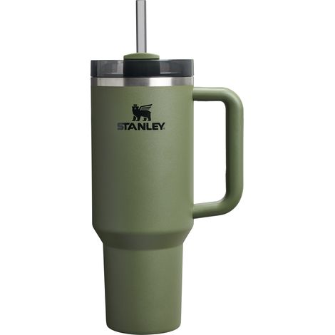 Bicchiere termico Stanley Quencher H2.O FlowState™ da 1,18 l - Pino essiccato OS (1/3)