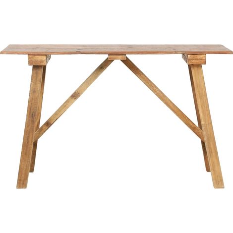 Maison Exclusive - Table console 130x40x80 cm bois de récupération mélangé (1/5)