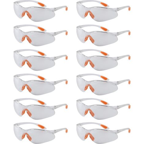Transparent protective glasses, laboratory protection glasses for safe protection (1/5)