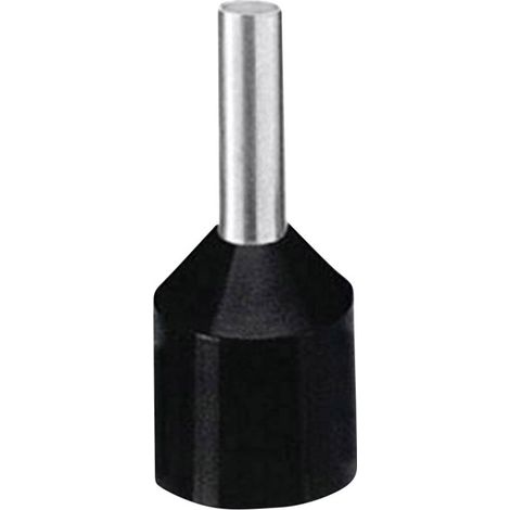 Embout simple d'extrémité de câble Phoenix Contact AI-XL 1,5- 8 BK 3201916 1.5 mm² x 8 mm partiellement isolé noir 100