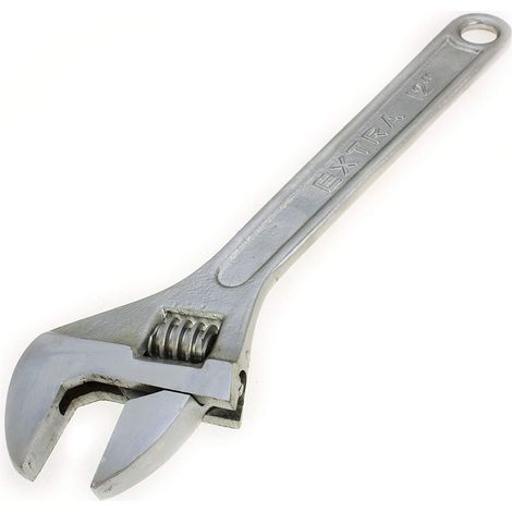 Adjustable Spanner Large 12"" 300mm Heavy Duty Wrench 33mm Wide Opening Jaw SP045 (1/3)