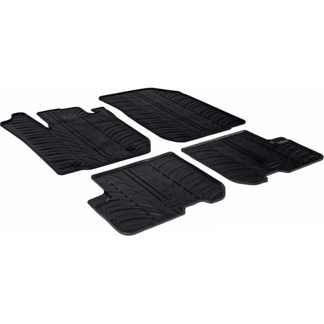 Set tappeti su misura in gomma - compatibile per  Dacia Logan MCV 5p (10/1309/21) -  Dacia Sandero (01/1301/21) -  Dacia Sandero Stepway (01/1301/21)