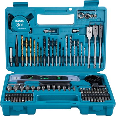 Makita Accessori - Set di punte da trapano e bit da 102 pezzi E-10730