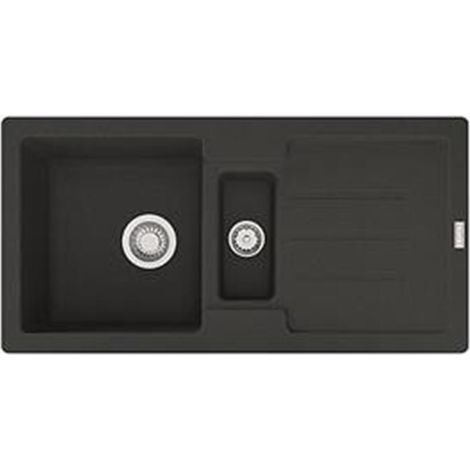 Franke Einbauspüle Strata STG 651-86 Fragranit+, Excenterventil Black Matt (1/4)