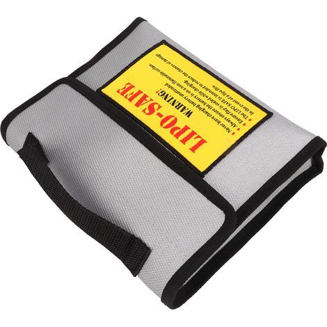 Sac de sécurité ignifuge pour batteries LiPo, anti-incendie et résistant aux explosions (1/5)