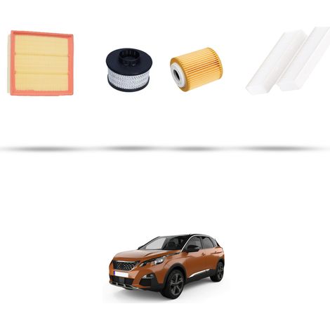 Kit tagliando 3 filtri compatibile con Peugeot 3008 II 1.5 BlueHDI 96kw Dal 2018 (1/5)