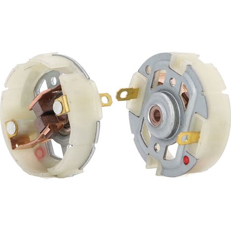 Lot de 2 balais de charbon RS550 avec support pour perceuse-visseuse électrique (1/5)