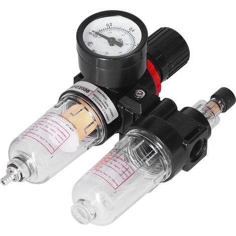 Processeur de source d'air AFC2000, vidange automatique, séparation huile/eau, filtre à air, vanne de régulation de pression avec joint (1/5)
