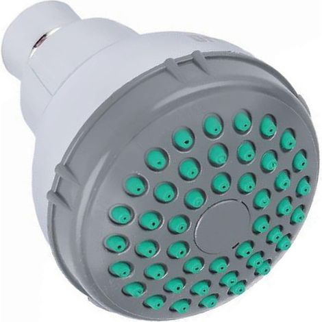 Pommeau de douche à jet vert avec orifice de sortie d'eau, haute pression, amovible, petit modèle pour accessoires de salle de bain (1/5)