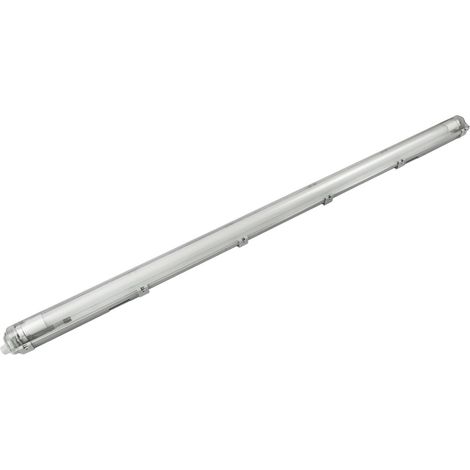 TrendLine Feuchtraumleuchte 1-flammig grau 120 cm neutralweiß