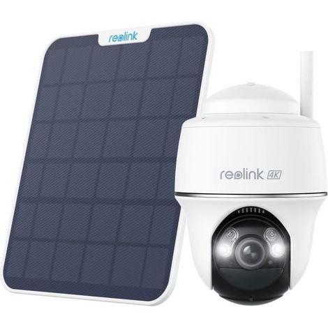 Außenkamera - REOLINK - B440 - Solarpanel - Weiß