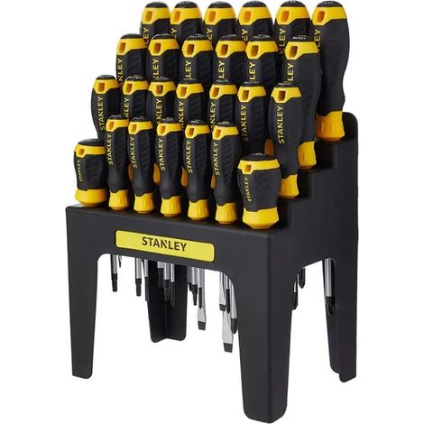 Stanley STHT0-62142 Juego de 26 destornilladores ergonómicos