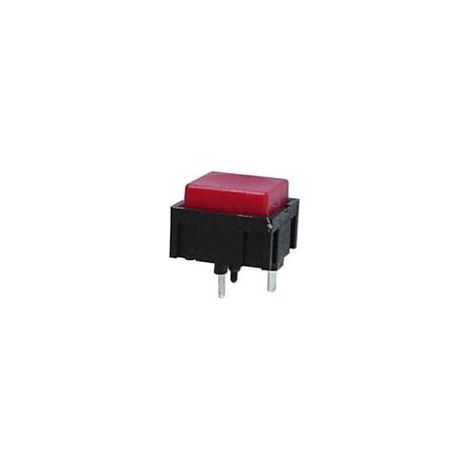 Bouton-poussoir off-(on) noir