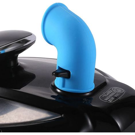 Tuyau évacuation vapeur cocotte-minute en silicone résistant à haute température déviateur tube drainage pression 1 pièce (1/4)