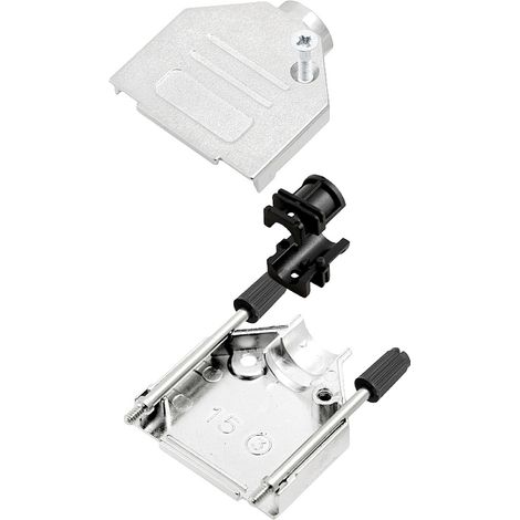 encitech DTZK50-PCBK-K 6560-3105-05 D-SUB Gehäuse Polzahl: 50 Vollmetall 180 ° Silber 1 St. (1/4)