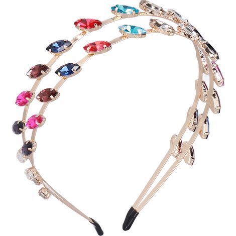 Doppellagiges Pailletten-Haarband in verschiedenen Farben – Elegantes Haaraccessoire (1/5)
