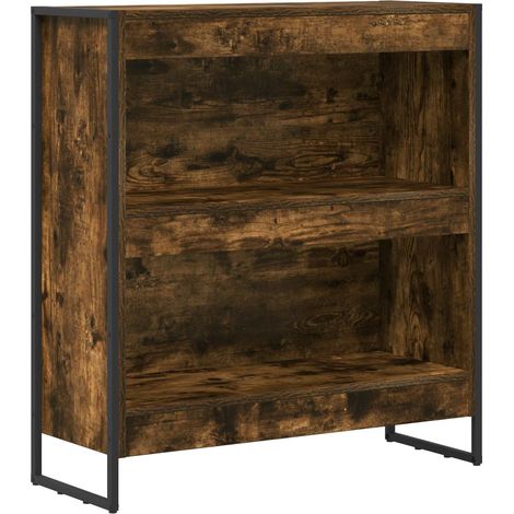 Maison Exclusive - Armadio per Libri Quercia Fumosa 80 x 30 x 86,5 cm