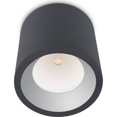 Plafon Ip66 Cosmos Led Ø126Mm Led 12W Blanco Cálido - 3000K On-Off Gris Urbano (1/5)