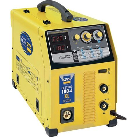 Système de soudage MIG/MAG EASYMIG 180-4XL avec accessoire gaz 30-180 A. (1/3)