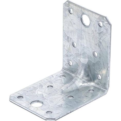 Connecteur d'Angle 70 x 70 x 55 x 2,5 mm - Renforcé avec Bourrelet - Fixation Solide et Durable - D-Work (1/5)