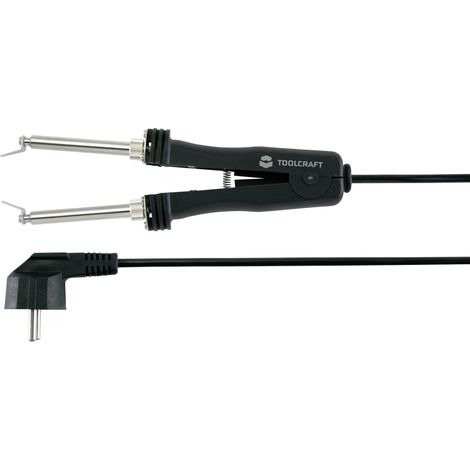 Toolcraft – Fer à souder électrique 48W 230V – Température max 400°C – Pincettes pour circuits imprimés – Chauffage rapide 5 min