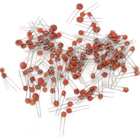 Kit d'assortiment de 600 condensateurs céramiques 50 V, 30 valeurs (2 pF à 100 nF), composants électroniques (1/5)