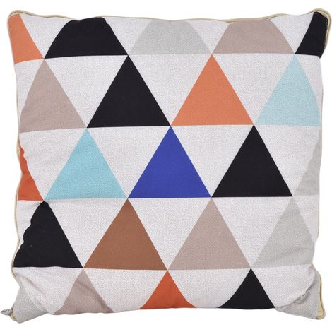 Oreiller Pliable 2 en 1 pour Dos - Cousin Moelleux 40x40cm (Déplié 100x150cm) pour Canapé Voiture Maison