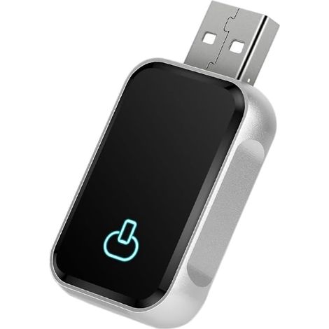 2-in-1-Kabelloser CarPlay-Adapter, verkabelt auf Kabelloser CarPlay-Android-Auto-Adapter, Kabelloser CarPlay-Adapter mit USB (1/4)