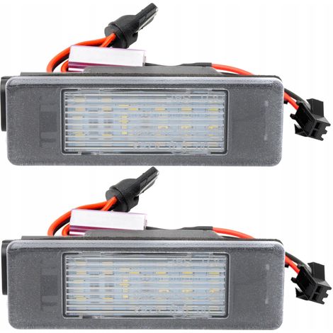 Luces de matrícula LED para Citroën C2 C3 C4 C5 C6 Jumpy (1/5)