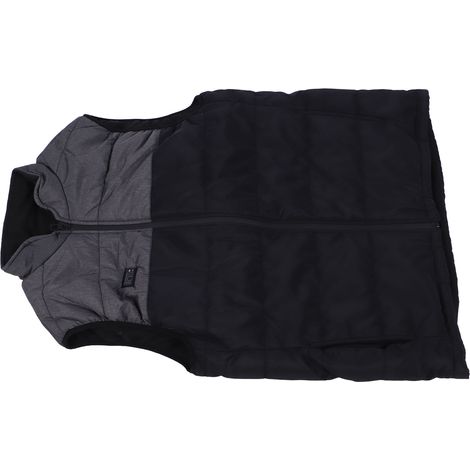 Gilet chauffant 4 zones de contrôle, alimenté par USB, imperméable, coupe-vent, coupe ajustée, idéal pour l'hiver et les activités de plein air, taille 4XL (1/5)